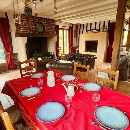 Maison d'hôtes La Charreterie - Maison De Charme Avec Jardin & Aire De Jeux - Cote D'albatre 3*